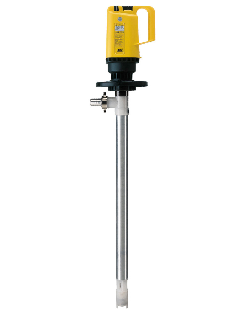 Pompe électrique de vidange de cuve, pour huile minérale, plongeur 1200 mm, sans accessoires - 1