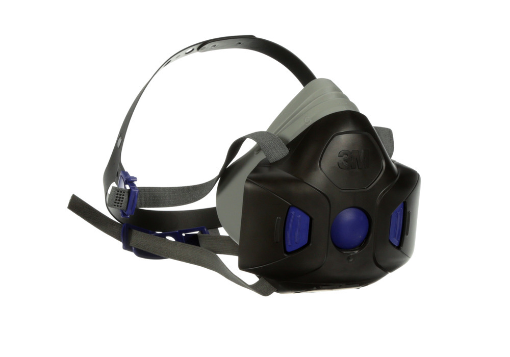 Demi-masque 3M Secure Click HF-801, taille S, sans filtre, EN 140 - 1