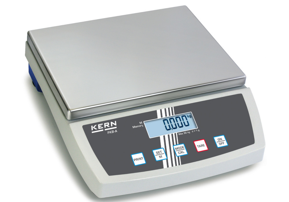 Balança de mesa KERN FKB, até 15 kg, d = 0,5 g - 1