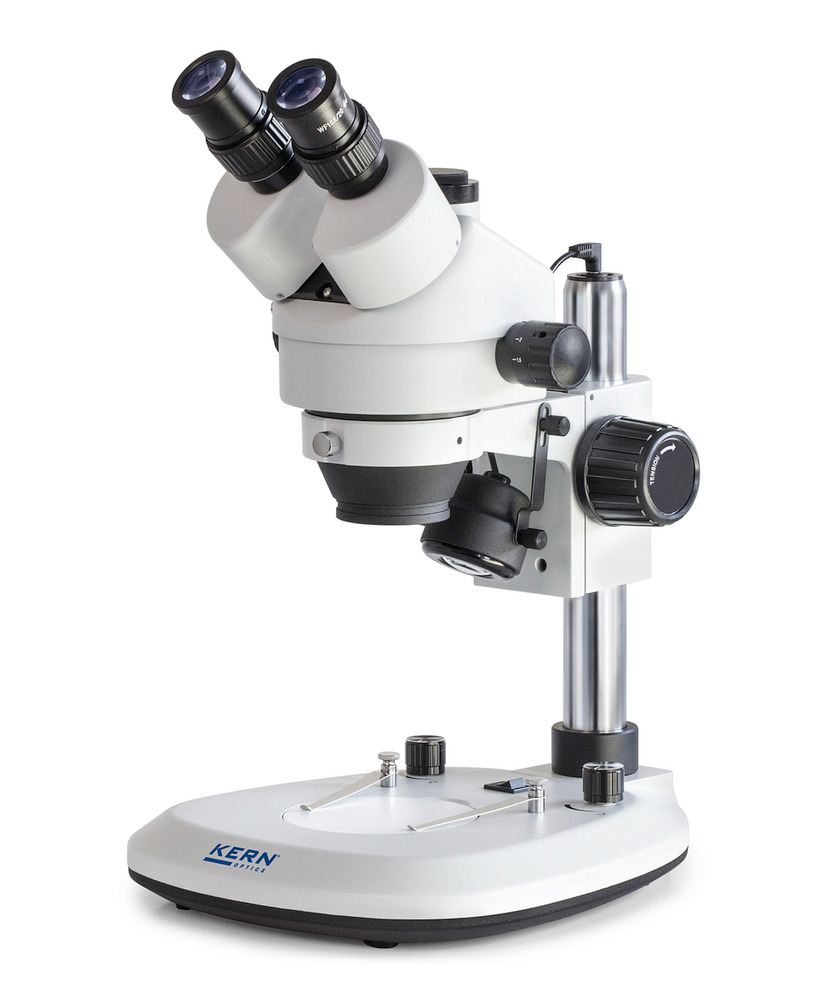 Mikroskop stereo zoom KERN Optics OZL 463, tubus binokularowy, pole widzenia Ø 28,6-4,4 mm, st. kol. - 1