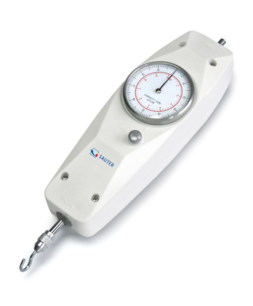 Dinamómetro mecánico Sauter FA 10, rango de medición 10 N, legibilidad 0,05 N - 1