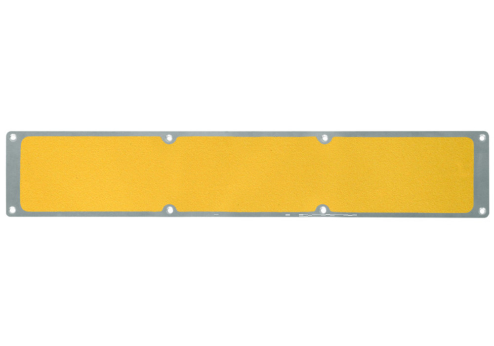 Protiskluzová podložka, aluminium m2, univerzální, žlutá, 1000 x 114 mm - 1