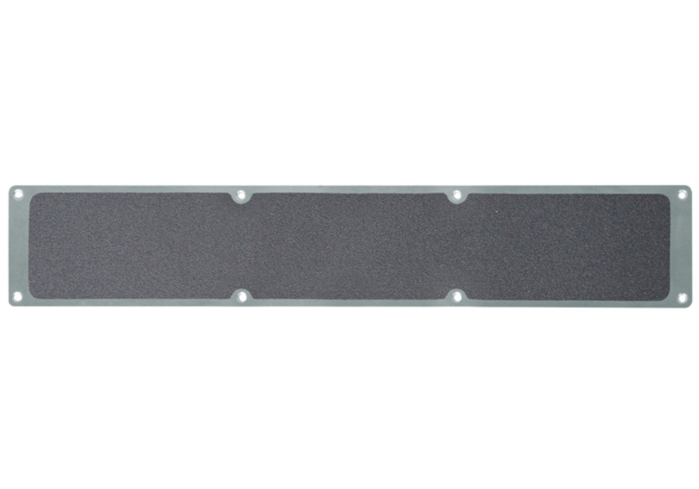 Skridsikker plade, aluminium m2, Universal, grå, 1000 x 114 mm - 1