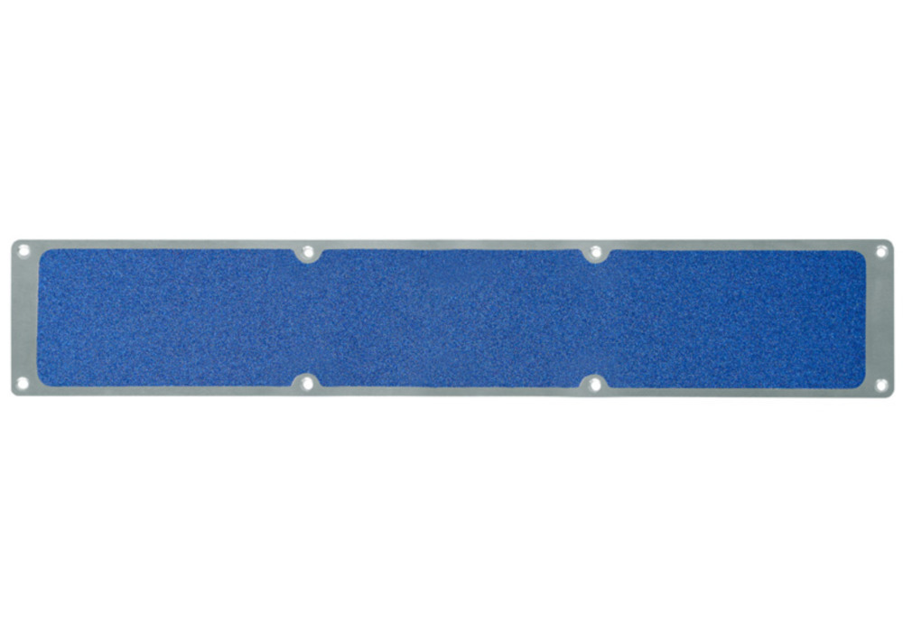Piastra antiscivolo, alluminio m2, Universal, blu, 1000 x 114 mm - 1