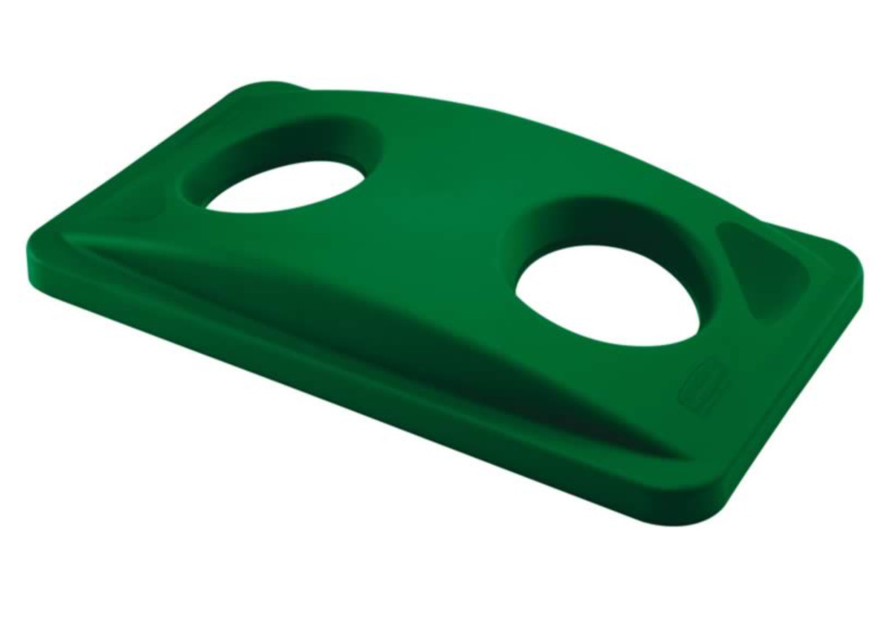 Lid, For Disposal of Glass, for 60 / 90 litre bins, Green - 1