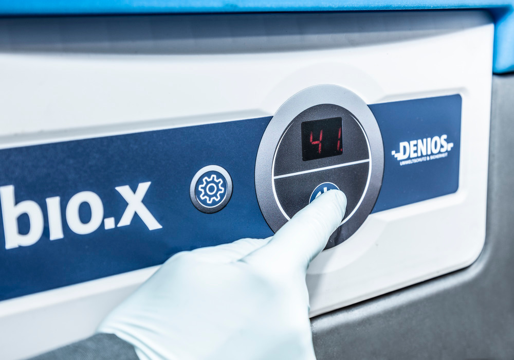 Teilewaschgerät bio.x A25, mobiler Waschtisch für die biologische, lösemittelfreie Teilereinigung - 5
