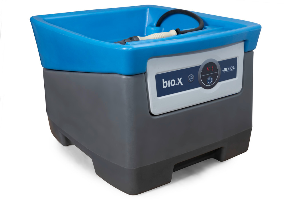 Apparechiatura lavapezzi bio.x A25, tavolo mobile per la pulizia di pezzi bio e senza solventi - 2
