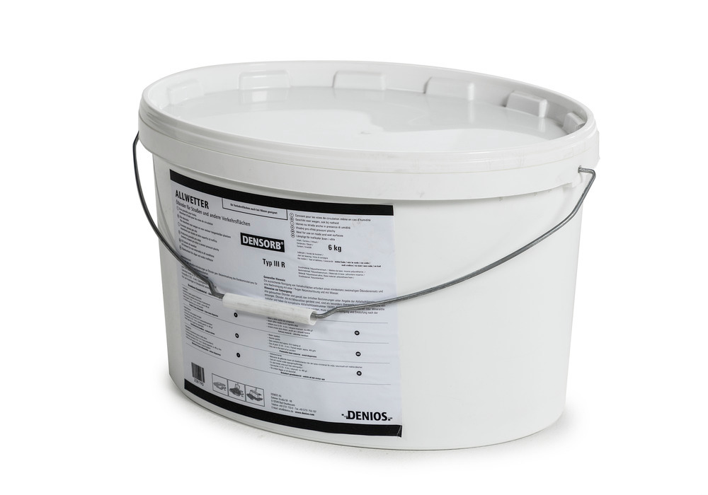 DENSORB granules, all-weather oil binder, water-repellent, enviro-friendly, high absorb, bucket 15 l - 4