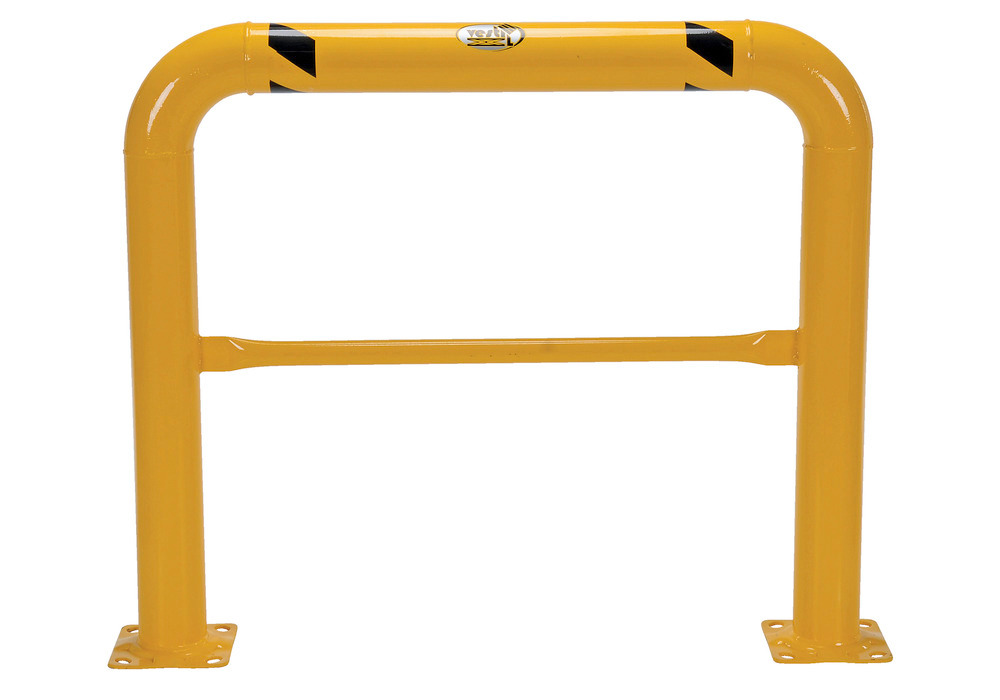 Vestil Steel High Profile Machinery and Rack Guard 48 In. x 42 In. x 4 In. Yellow - 5