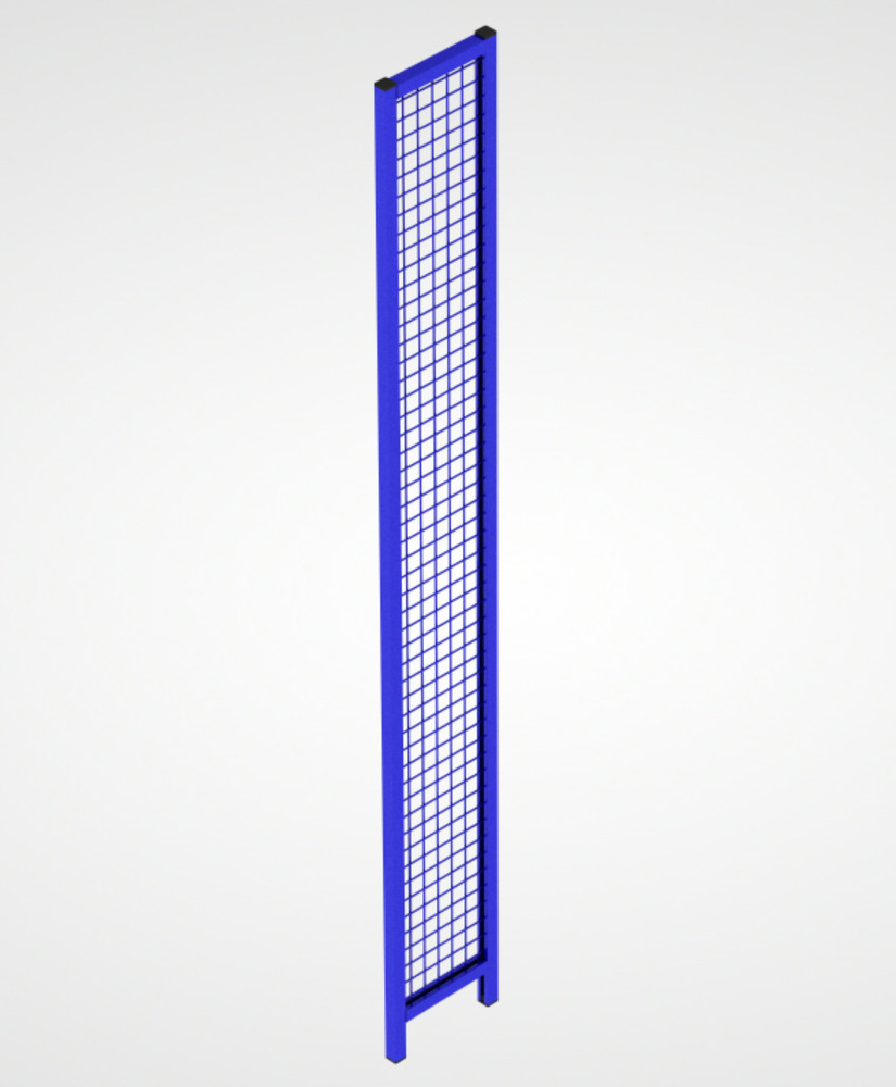 Sistema di pareti divisorie 9200, elemento di parete L 300 mm, blu oltremare - 1