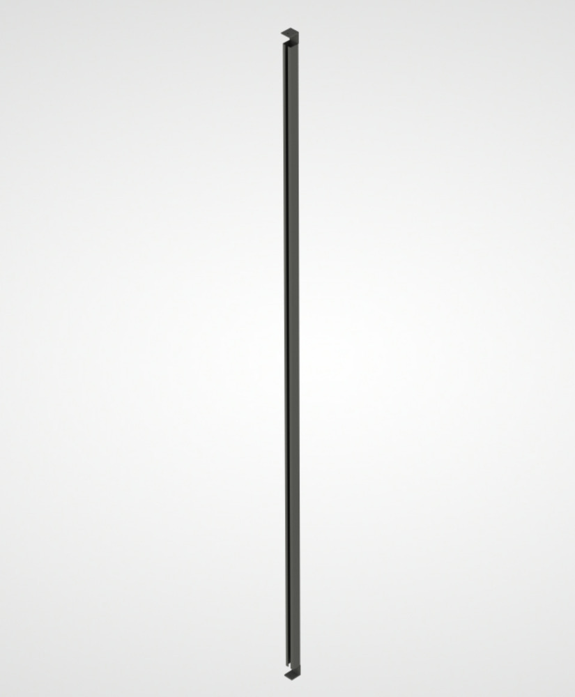 Partition wall system 9200, panelling strut, dust grey - 1