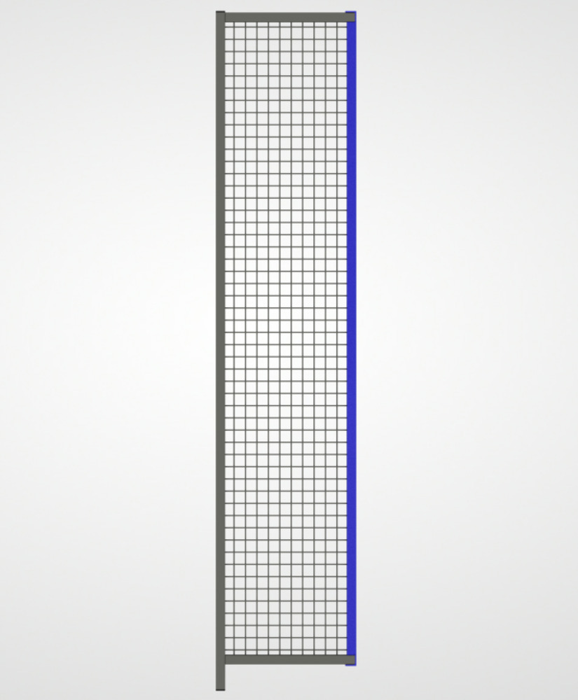 Sistema di pareti divisorie 9200, profilo di rivestimento, grigio polvere - 2
