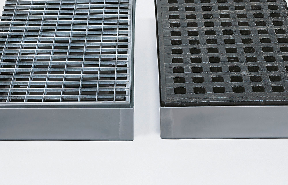 Galvanised grid for spill tray classic-line with 40 litre containment volume - 2