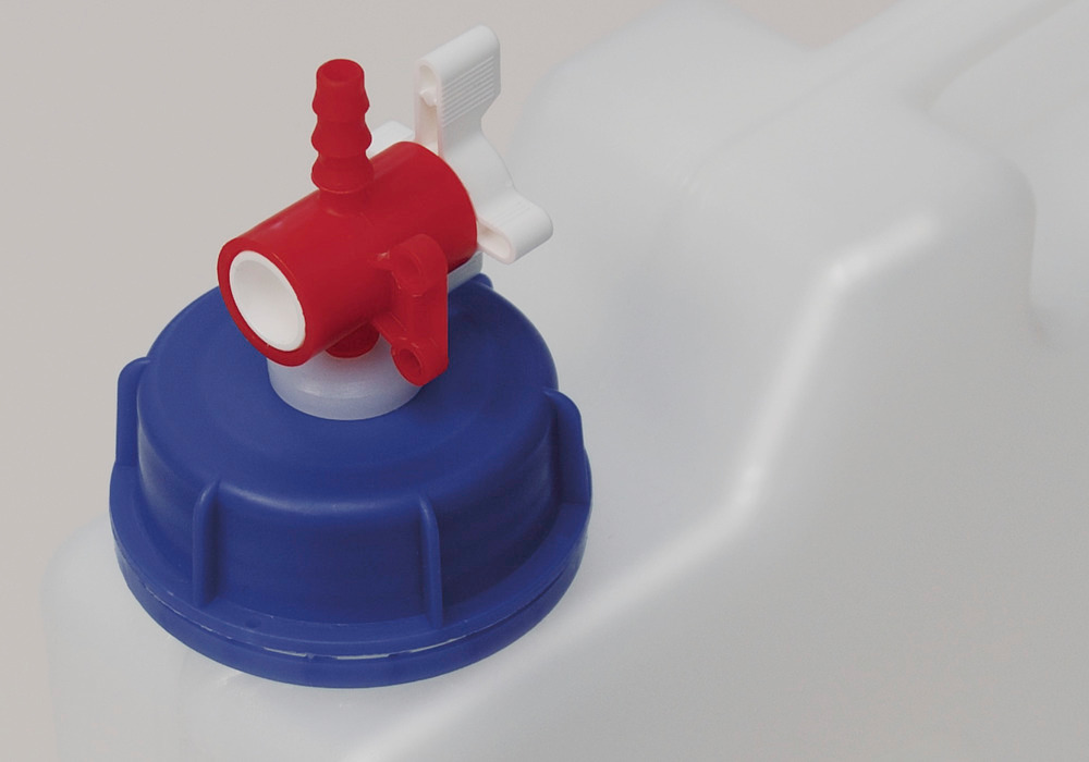 Venting valve in screw cap, Flachmann - 1