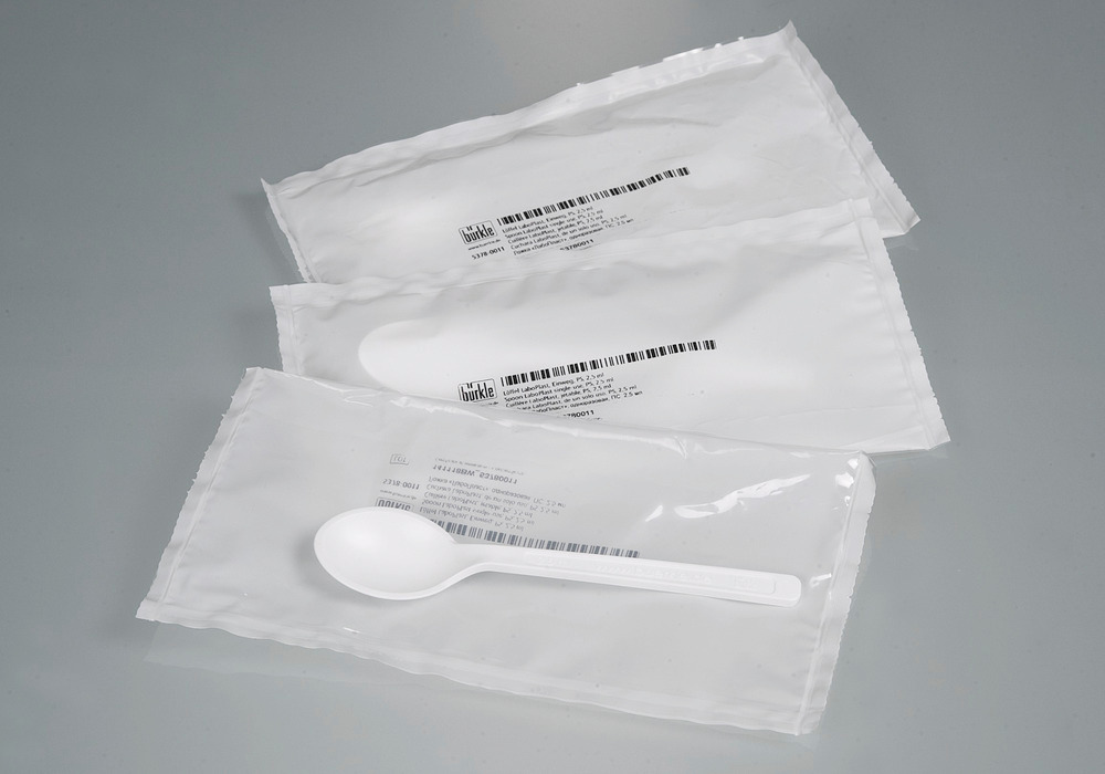 Spoon LaboPlast single-use, PS, 2,5 ml - 3