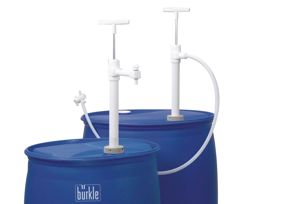 PTFE barrel pump Ultrapure w/discharge tube, 60 cm - 2
