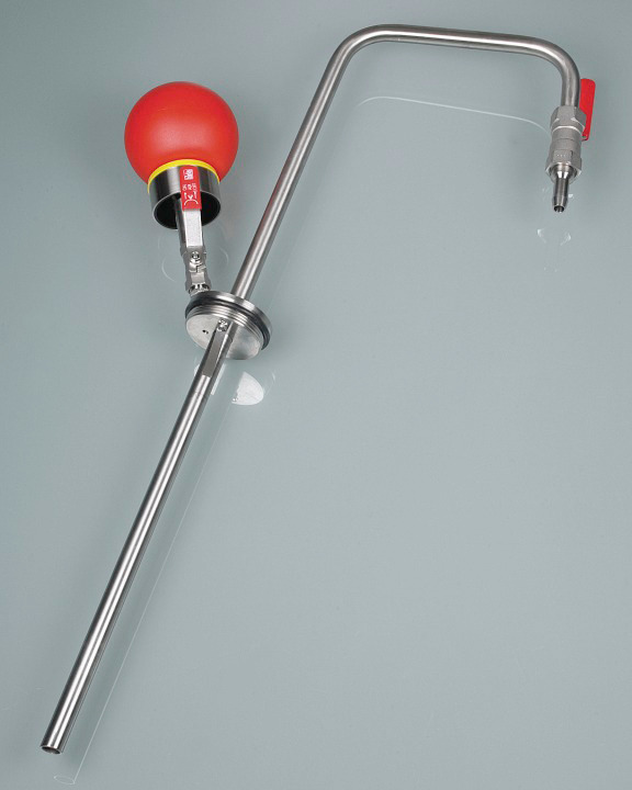 Solvent pump hand operated, 60 cm, 2" fine thread - 7