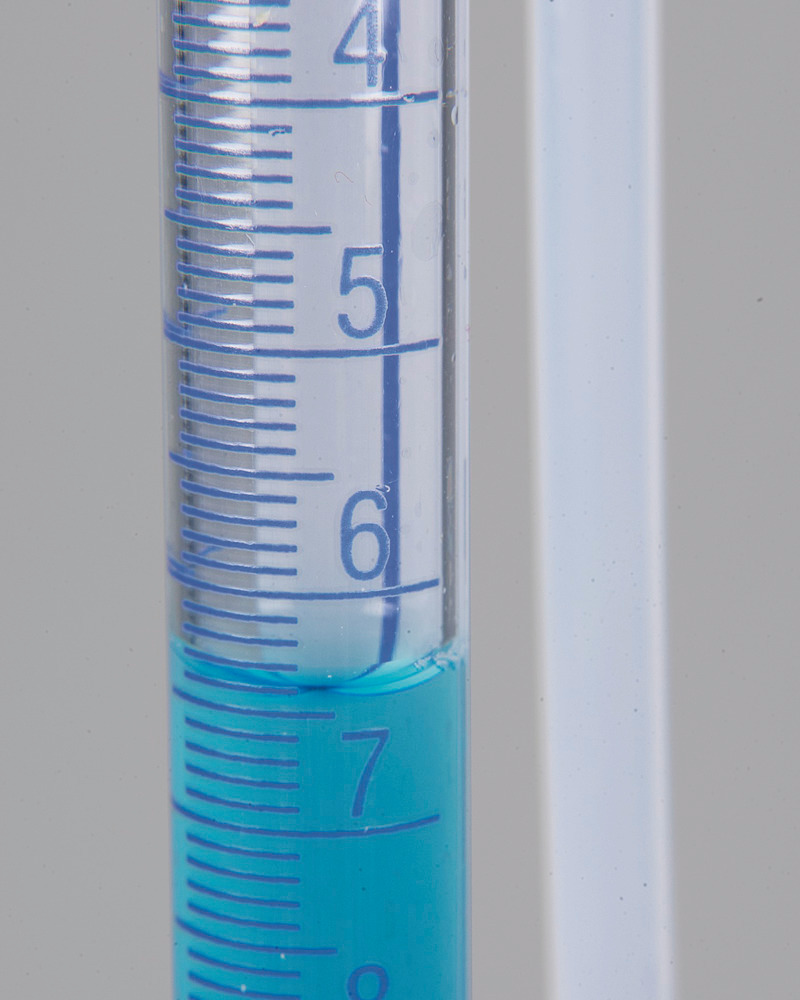 Titrating burette with shatter protection 15ml - 4