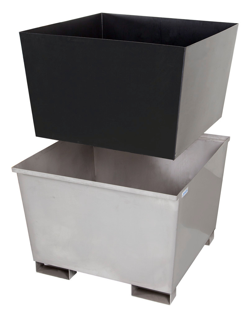 Inserto vasca conduttivo in polietilene (HDPE), per vasche di raccolta L x P (mm) = 1350 x 1300 - 2