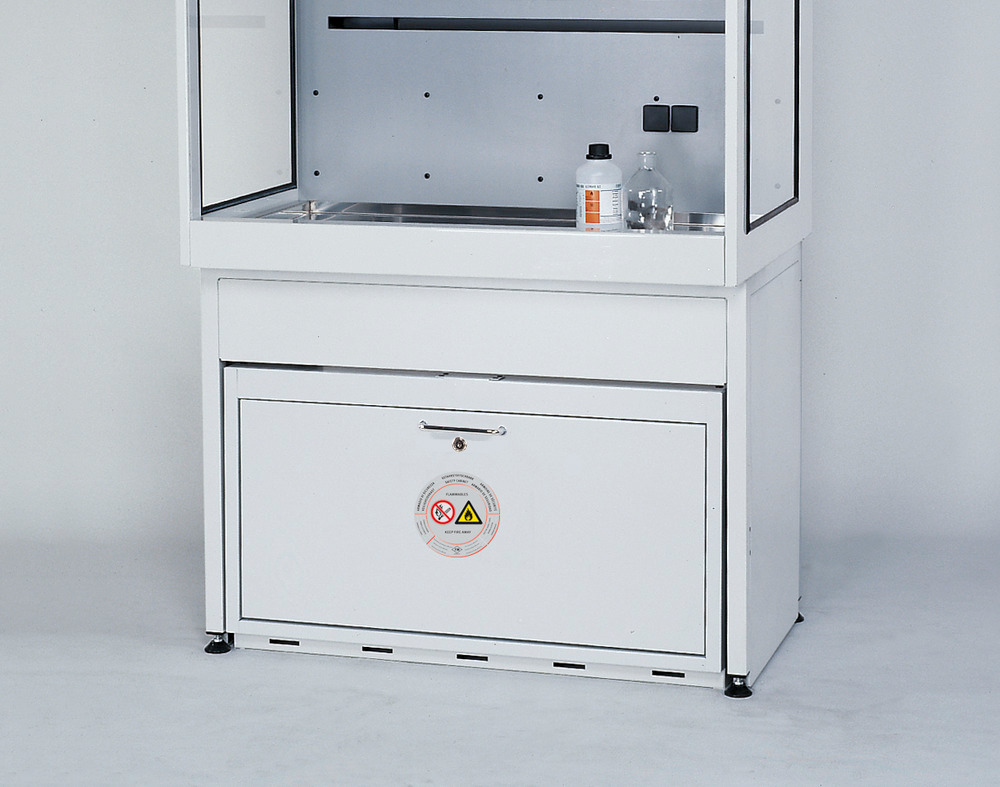 Protipožární podstavná skříň typ GU 110, 1 výsuvná vana, požární odolnost 90 minut - 2