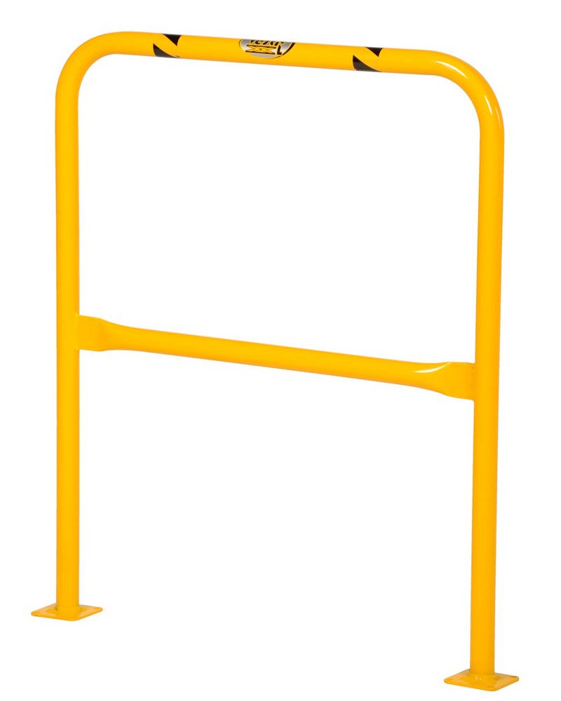Vestil Steel High Profile Machinery and Rack Guard 36 In. x 42 In. x 2 In. Yellow - 1