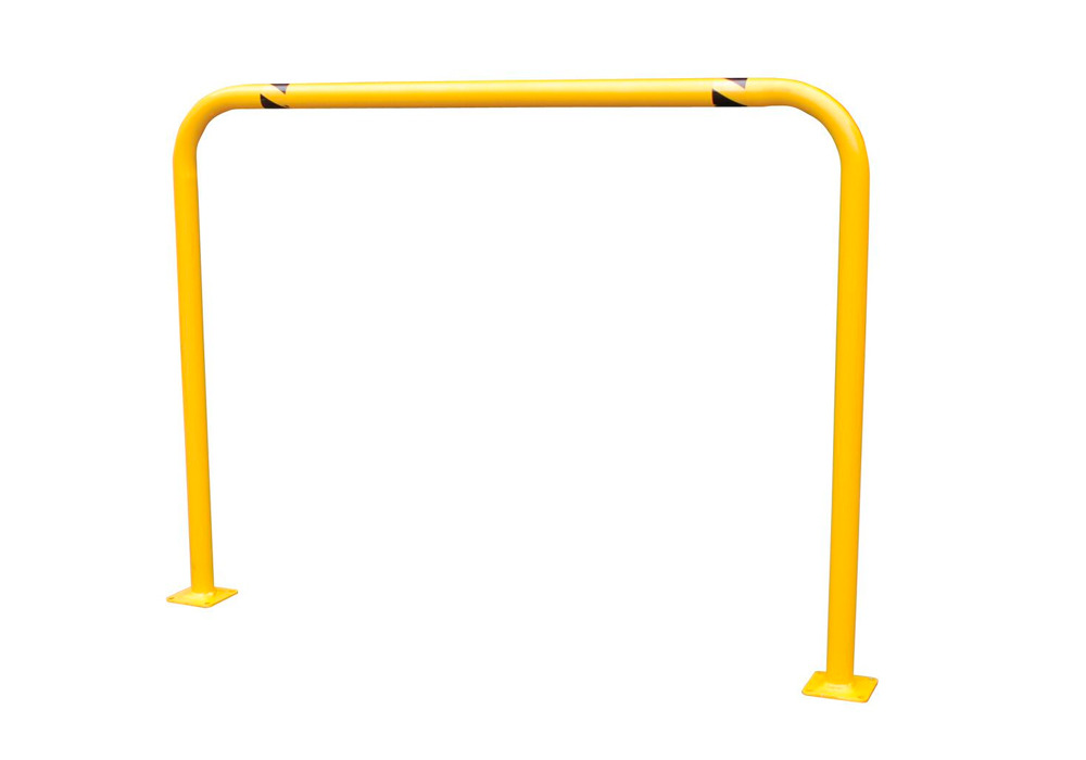 Vestil Steel High Profile Machinery and Rack Guard 48 In. x 36 In. x 2 In. Yellow - 1