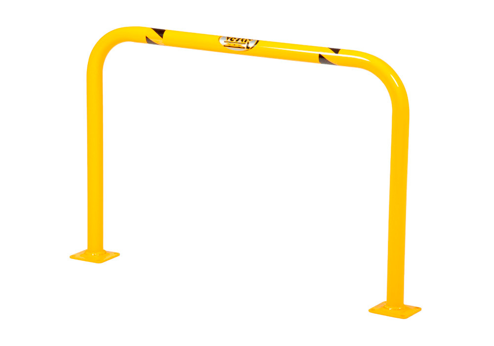 Vestil Steel High Profile Machinery and Rack Guard 36 In. x 24 In. x 2 In. Yellow - 1
