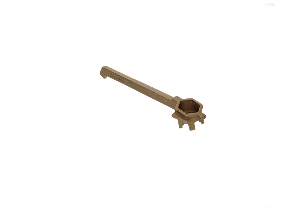 Sudový klíč, z bronzu, pro všechny běžné sudy - 11