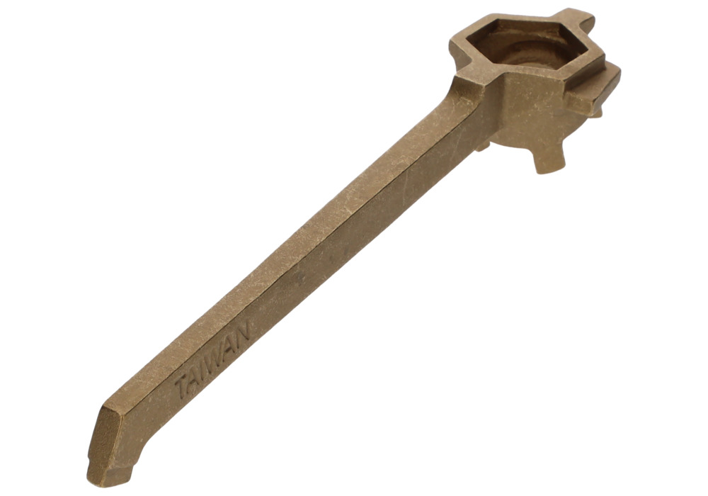 Sudový klíč, z bronzu, pro všechny běžné sudy - 9