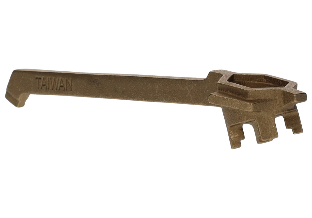 Sudový klíč, z bronzu, pro všechny běžné sudy - 7