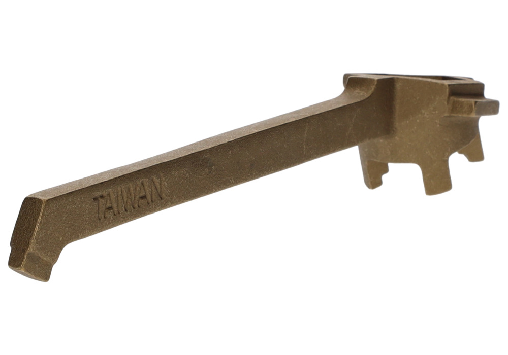 Sudový klíč, z bronzu, pro všechny běžné sudy - 4
