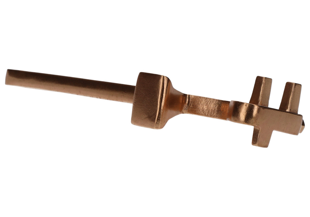 Univerzální sudový klíč z bronzu, pro otevírání sudových uzávěrů a vík - 7