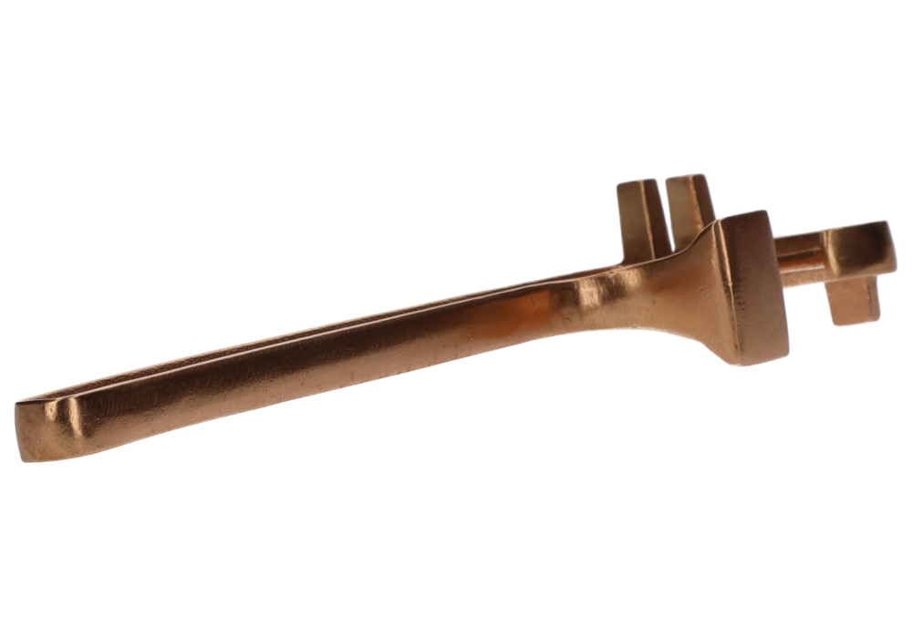 Univerzální sudový klíč z bronzu, pro otevírání sudových uzávěrů a vík - 5