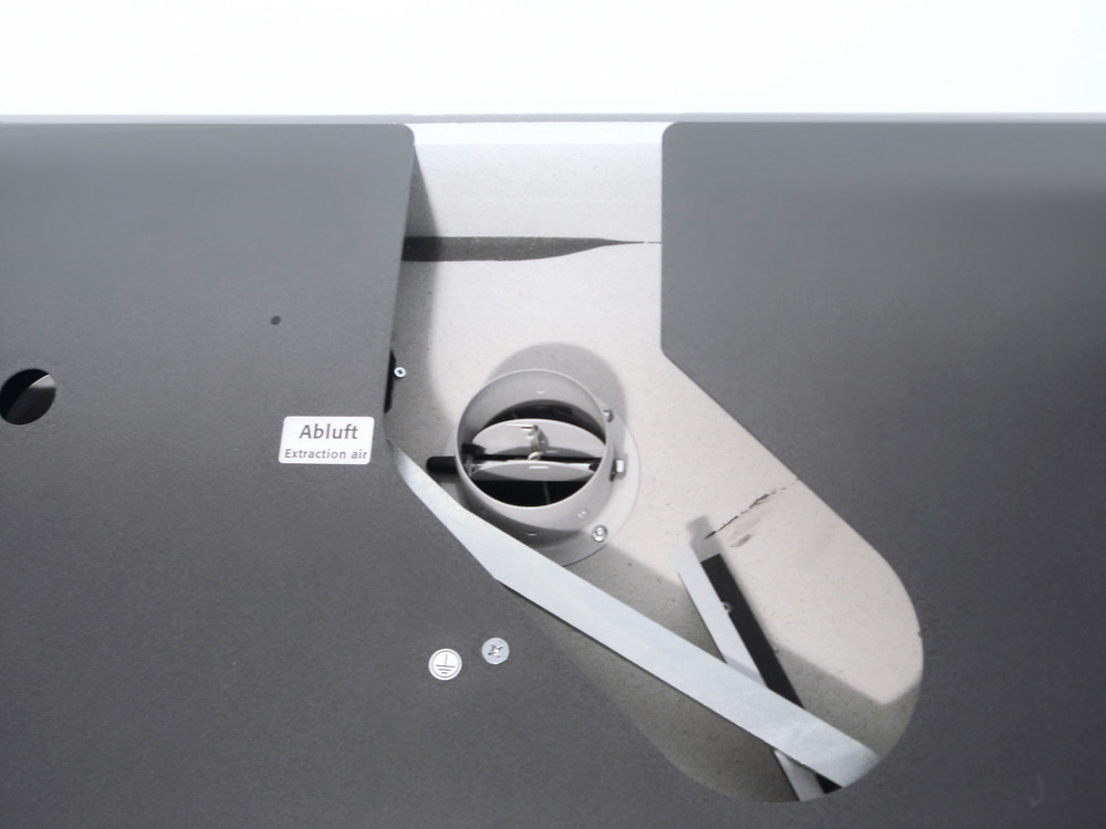 Ventilador de recirculação asecos para armário de materiais perigosos, com sistema de filtragem - 6