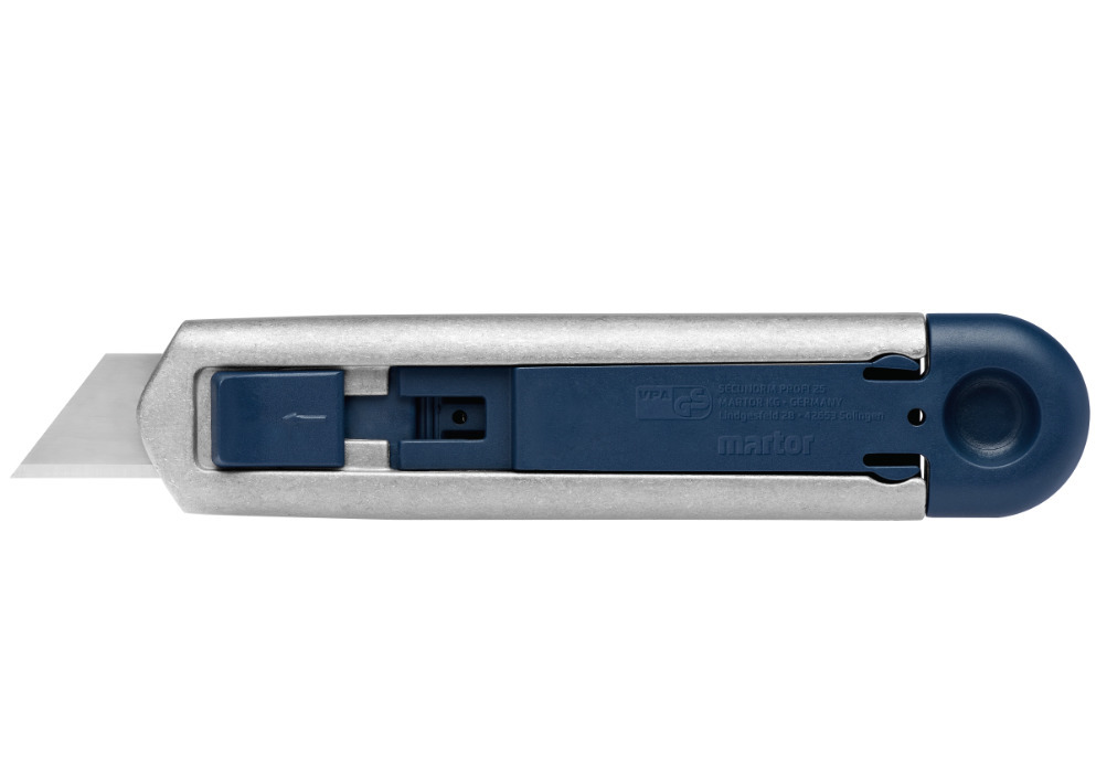 Couteau de sécurité Martor SECUNORM PROFI25, métal détectable (MDP), inoxydable - 1