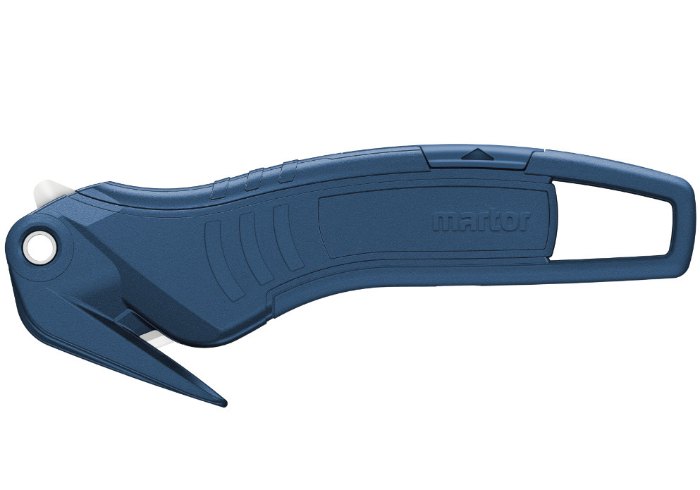 Couteau de sécurité Martor SECUMAX 320, métal détectable (MDP), inoxydable