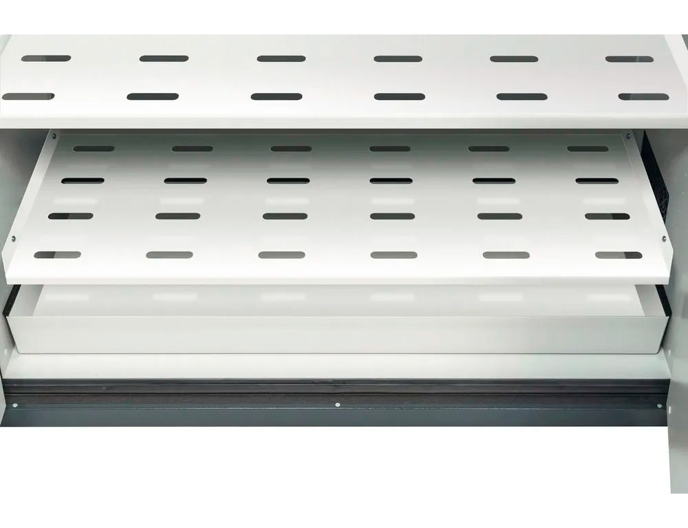 asecos lithium-ion charging cabinet, 90 Min fire resistant, 4 Shelves, 1 Door - 7