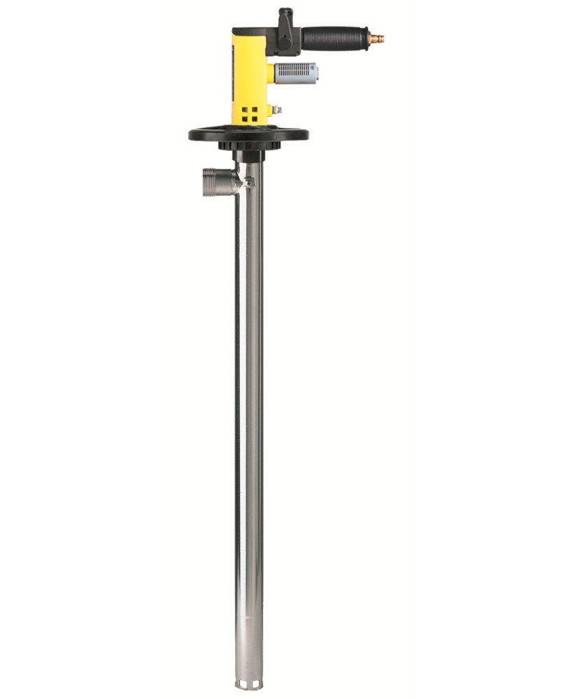 Compressed air membrane pump, container residue emptying, 1200mm depth, pump w/o fixtures, ex proof - 1