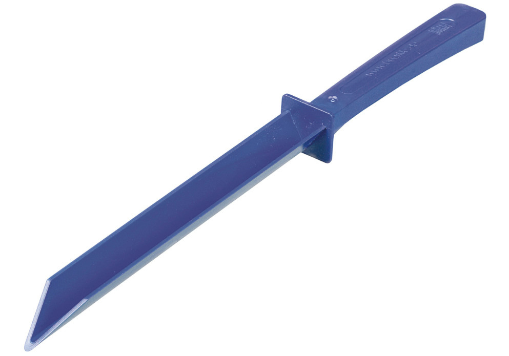 Detektierbare Spatel, aus Polystyrol, 150 mm, blau, einzeln verpackt/steril, Pack à 10 Stück - 1