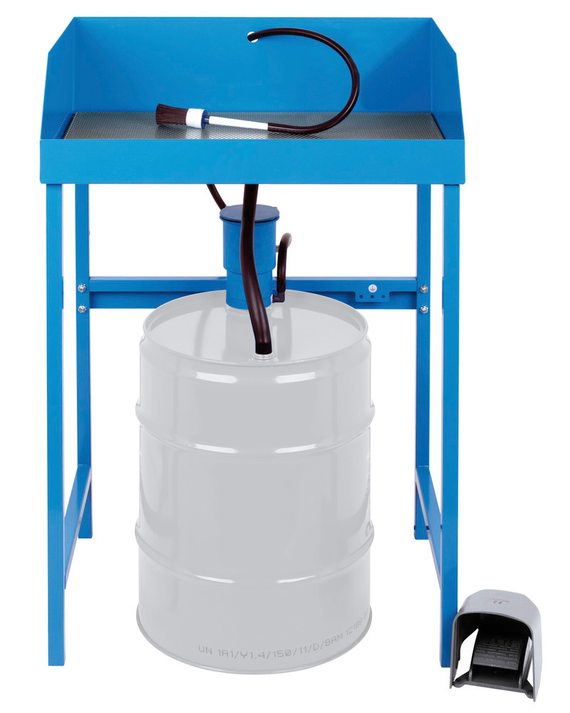 Komponenttvätt BK50 med anslutning för ett fat med avfettningsmedel à 50 liter, stationär - 1