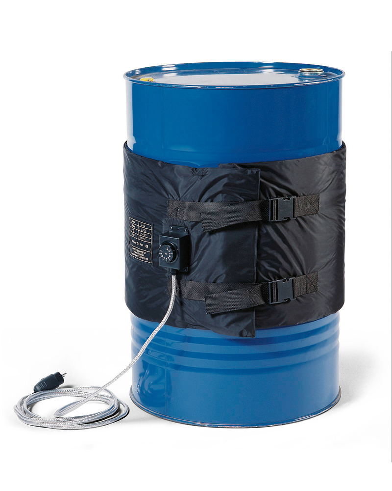 Heizmantel für 200-Liter-Fässer, 0 - 90°C Thermostat, 1800 - 1950 mm, 450 Watt - 1