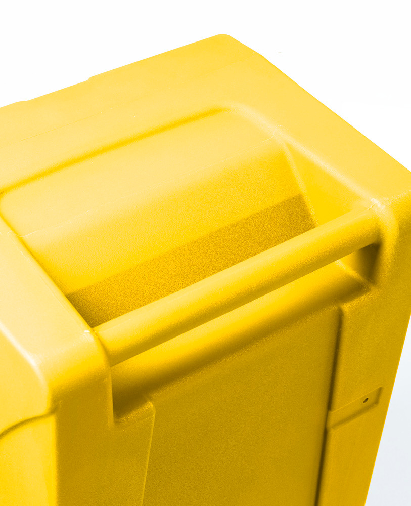 Spillredskap i gul vagn, DENSORB Caddy Small, med universalabsorbenter - 4