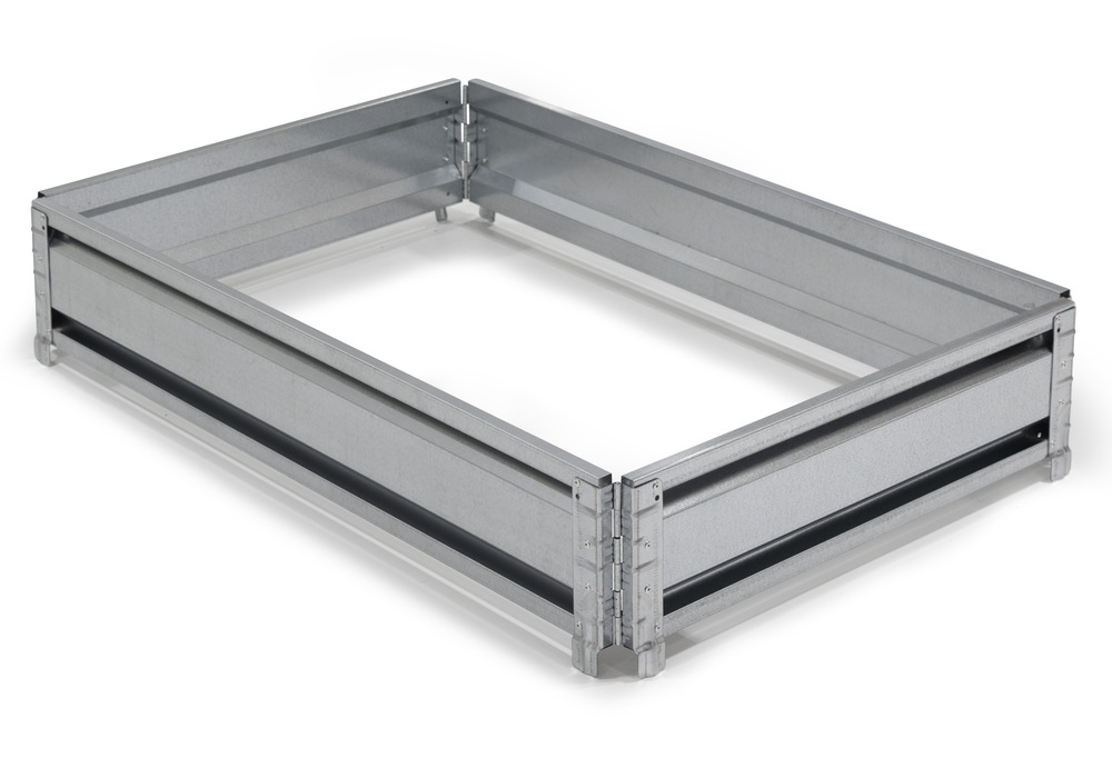 Top frame for steel tray 800x1200 mm - 1