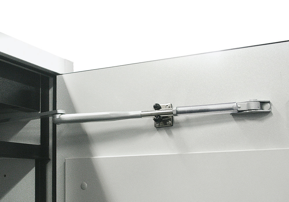 Door retaining device for hazardous material cabinet G-601/G-600-F - 1