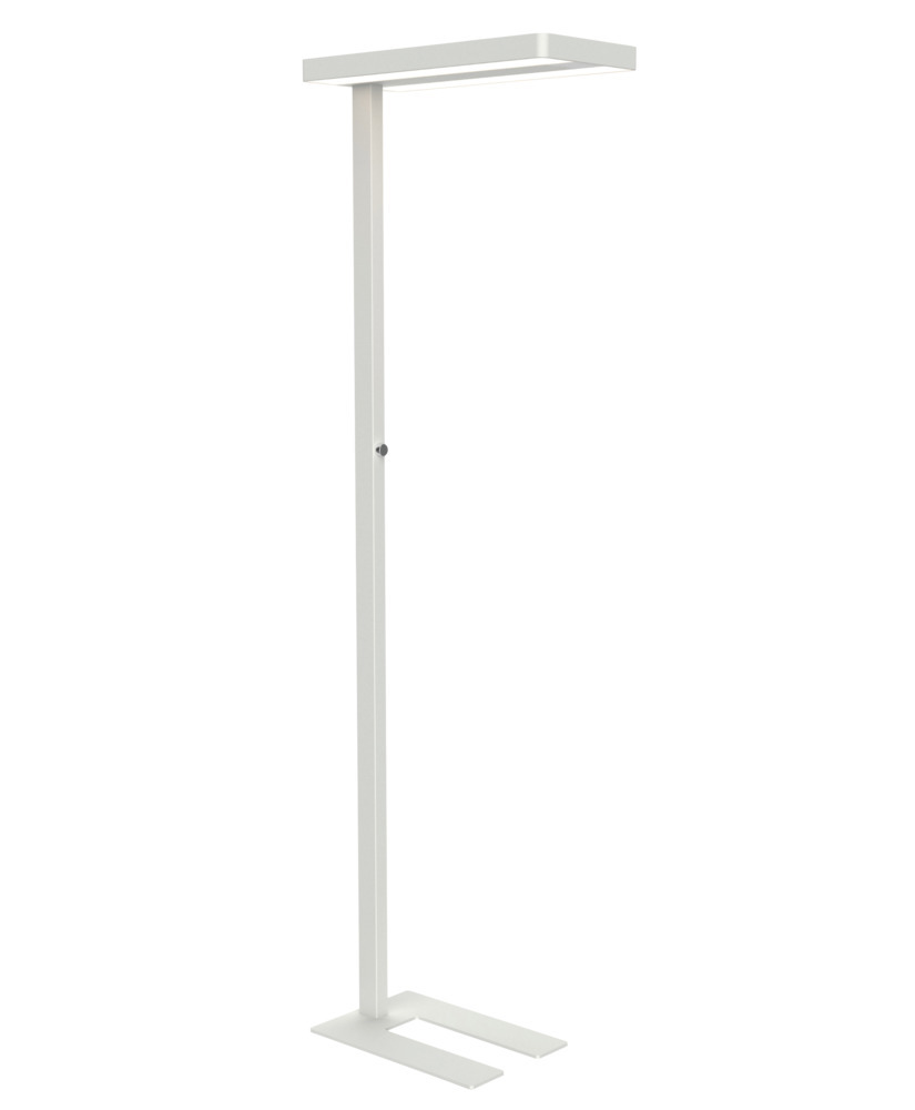 Lampada LED da terra Cressida, dimmerabile, altezza 1950 mm, bianca - 1