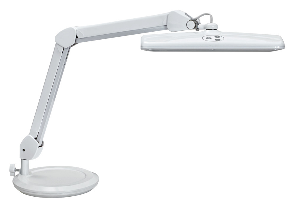 Lampe LED pour poste de travail Indio, avec pied de table, intensité lumineuse variable - 1