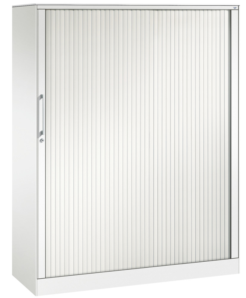 C+P roller shutter cabinet Asisto, 1200 x 435 x 1621 mm, white - 1