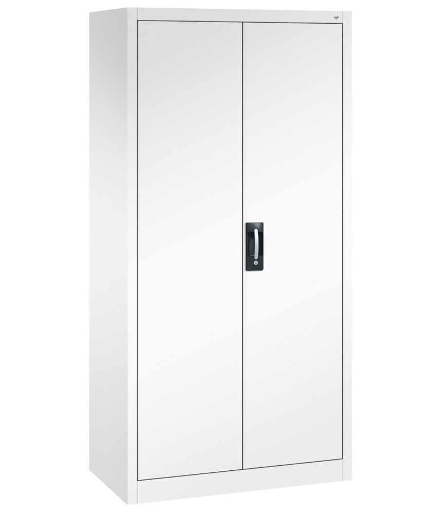 C+P wing door cabinet Acurado, filing/wardrobes, 930 x 500 x 1950 mm, white - 1