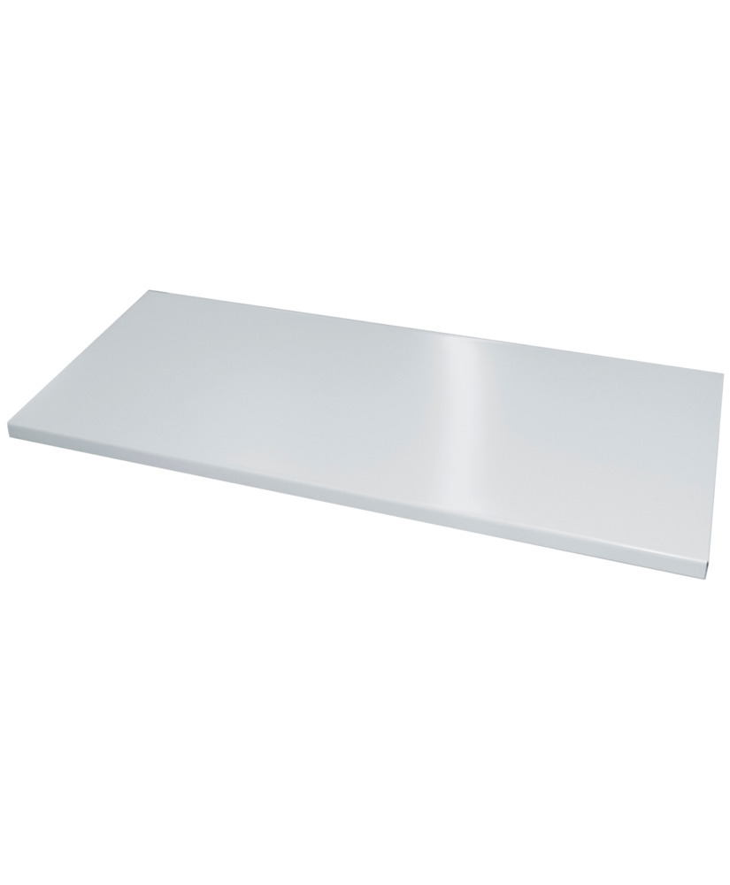 C+P shelf, painted, in steel, 740 x 340 x 11 mm, light grey, for cabinet width 800 mm - 1