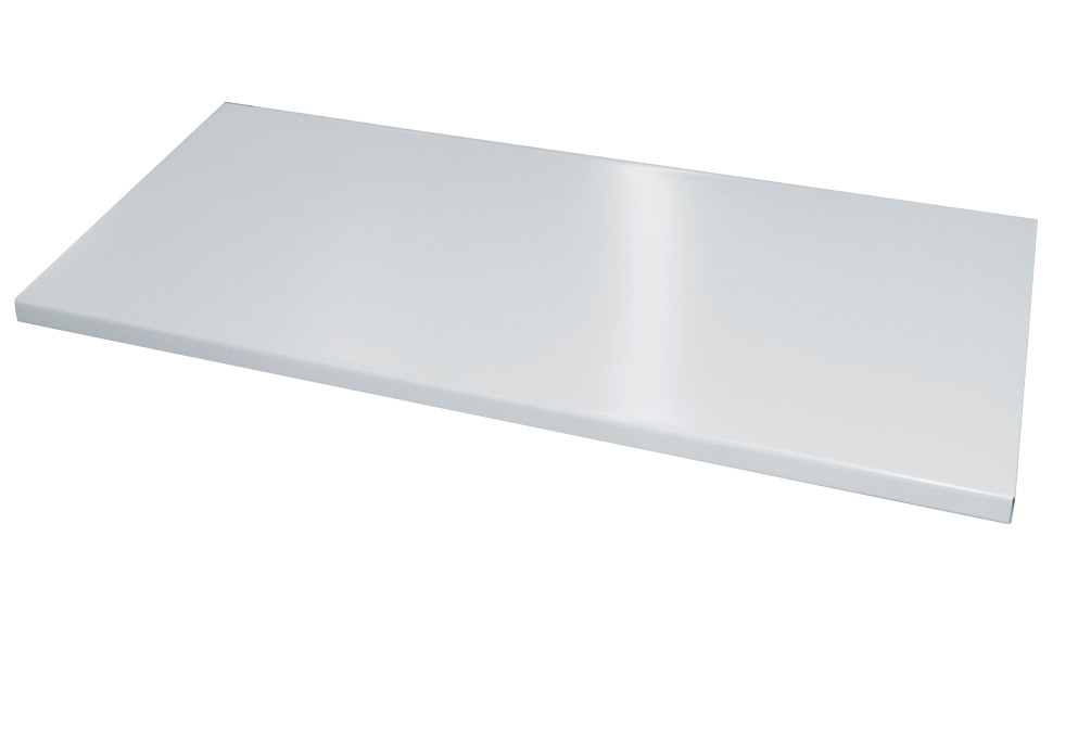 C+P legplank, gelakt, van staal, 564 x 340 x 11 mm, lichtgrijs - 1
